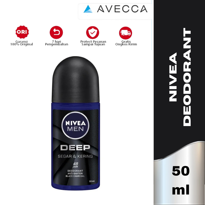 NIVEA MEN DEEP DEODORANT 50ML