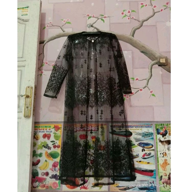 LONG OUTER BROKAT TULLE IMPORT