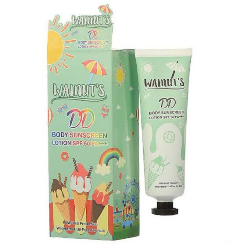 Walnuts DD Sunscreen Body lotion SPF 50 PA+++