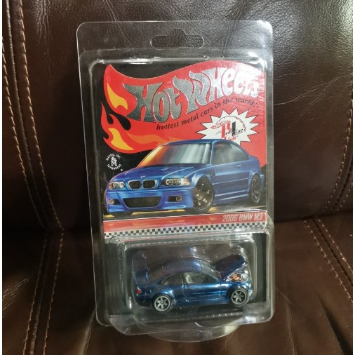 Hot Wheels RLC 2006 BMW M3 Biru Red Line Club Blue