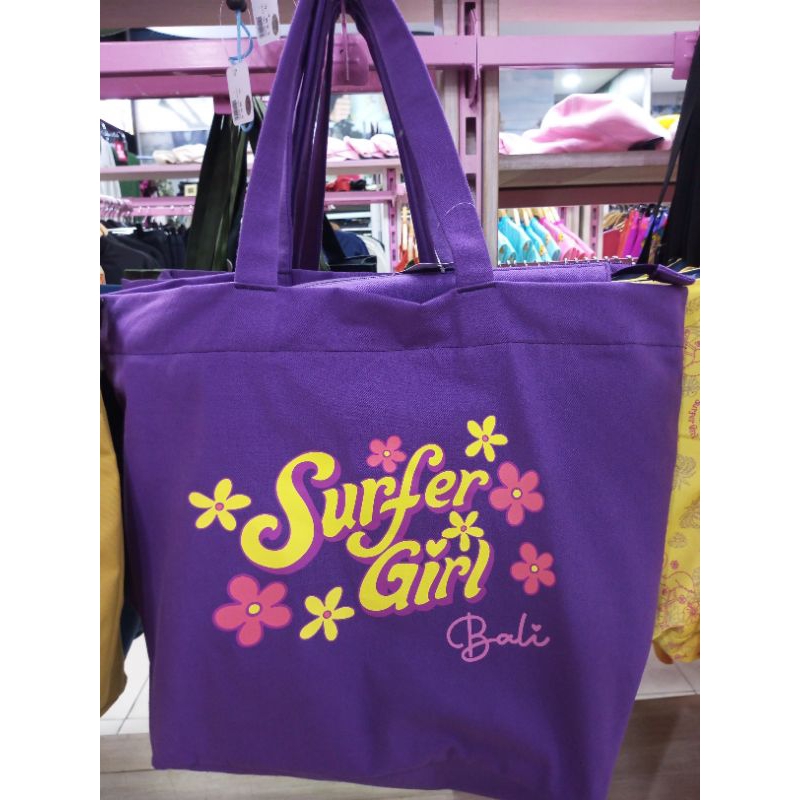 SURFER GIRL BOHEME BEACH TOTE BAG ORIGINAL