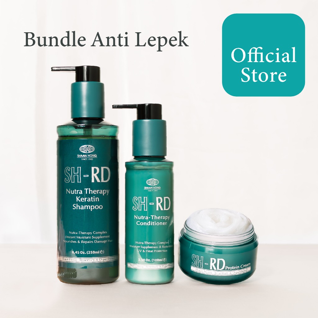 SHRD Keratin Bundle | Perawatan Rambut Lepek, Kasar & Ngembang