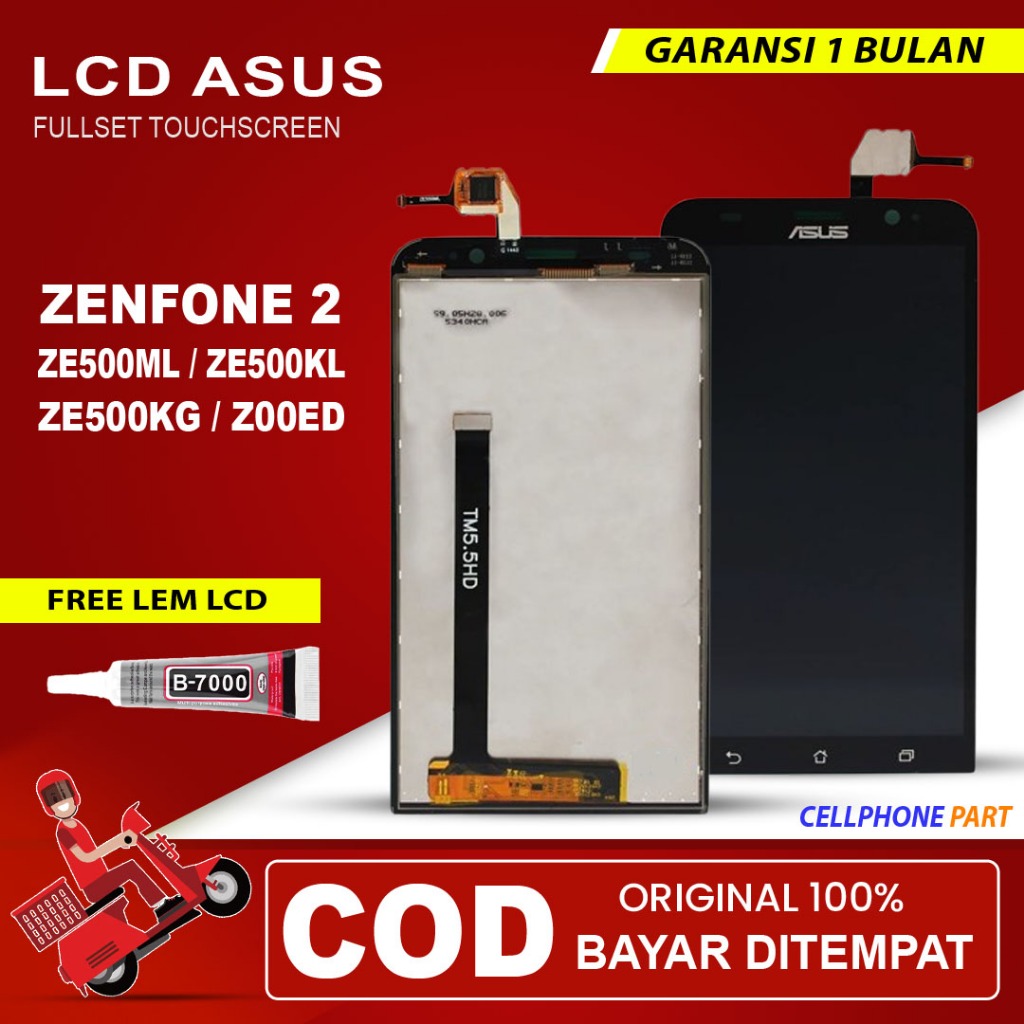 LCD ASUS ZENFONE 2 ZE500ML / ZE500KL / ZE500KG / Z00ED / Z00RD FULLSET TOUCHSCREEN