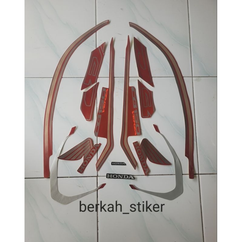 setriping honda verza cb 150/sticker verza cb 150/stiker honda verza cb 150