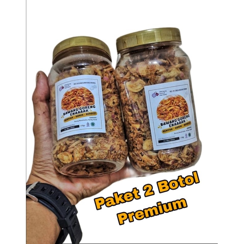 

bawang goreng 2 pcs grade a asli brebes tanpa campuran bawang goreng asli brebes brambang asli brebes masakan