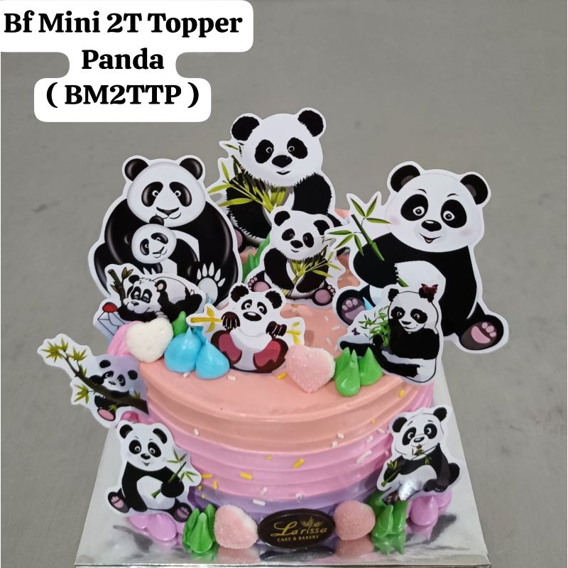 

Kue ulang tahun Panda,Kue Ultah tema Panda Instant Bandung, Birthday Cake Larissa Bakery
