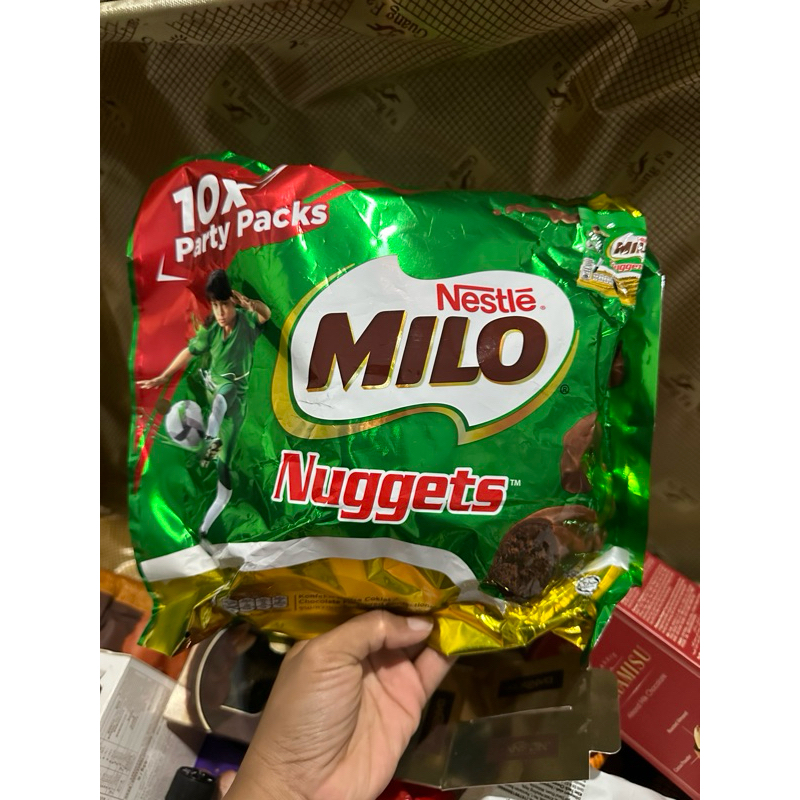 

milo nuggets 10x packs asli malaysia halal 100%