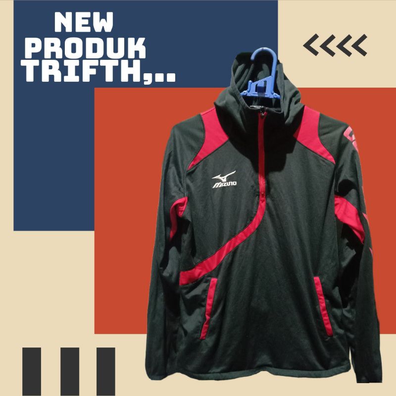 Jaket Olahraga berhoodie (Mizuno)