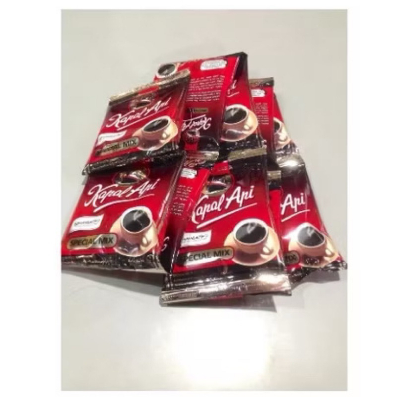 

KOPI KAPAL API/ INDOCAFFE/ ABC SUSU/ LUWAK. (1 Renceng isi 10 Pcs)