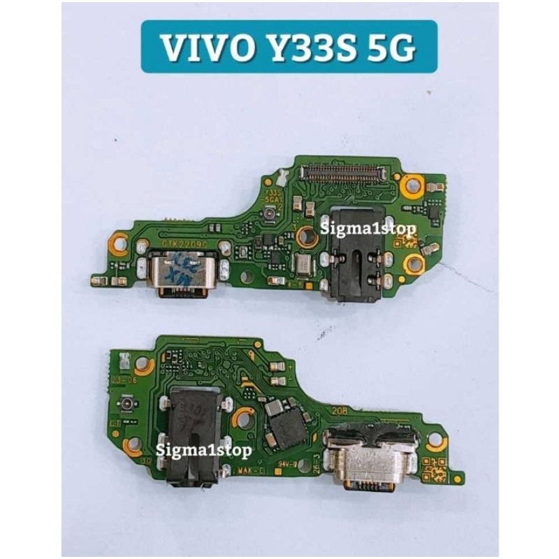 Papan Charger Konektor PCB Flexibel Original vivo Y33s 5g