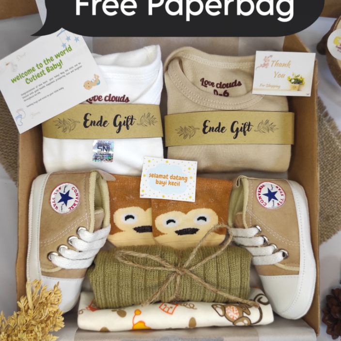 KF7 Gift Box Baby Hampers Bayi Hampers Baby Box Motif  Kado Born  Kado Bayi Baju Bayi  Hadiah Bayi  