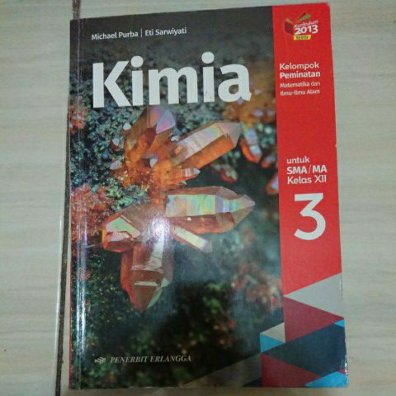 Kimia untuk SMA kelas XII -PENERBIT ERLANGGA