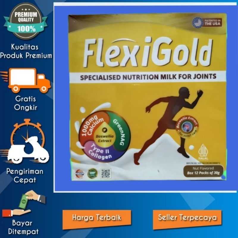 

FLEXIGOLD 100% ASLI ATASI NYERI TULANG SENDI