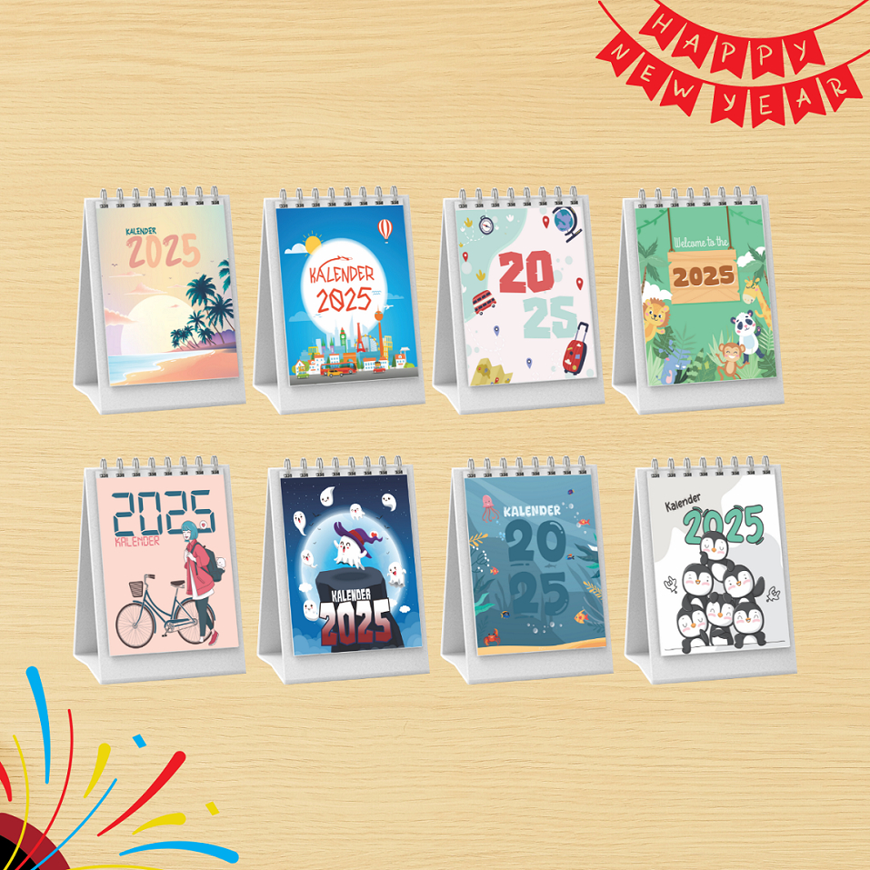 

KALENDER MEJA MINI 2025/CALENDAR 2025/ KALENDER KANTOR / KALENDER AESTETIK/CALENDAR 2025