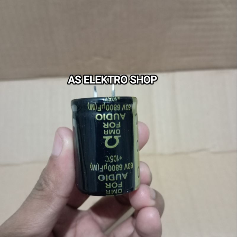 ELCO OMR 63 VOLL 6800 UF/ELCO AUDIO 63 VOLL 6800 UF TERLARIS