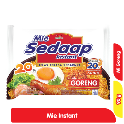 

Mie Sedaap Instan Mi Goreng 90 Gr 90Gr