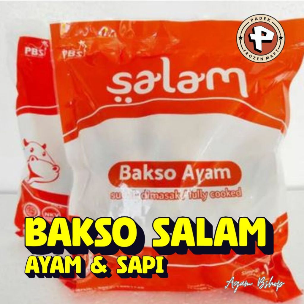 

Bakso Salam 500 Gram / Bakso 100 Butir / Padek Frozen Mart