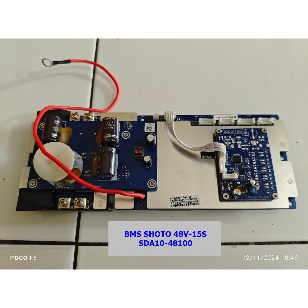 BMS SHOTO 48V 15S SDA10-48100