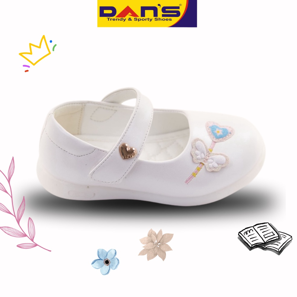 Barang Pilihan Sepatu Dans Slava Sepatu Sandal Anak Perempuan  White