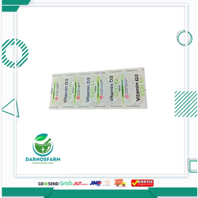 Vitamin D3 1000IU PIM Strip
