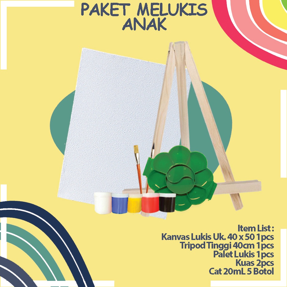 

Model Unik Paket Melukis Kanvas Lukis Komplit Ukuran 4 x 5cm Tripod Murah Berkualitas