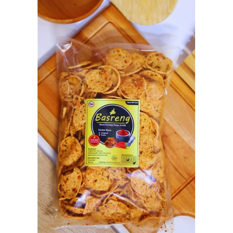 

Basreng Chilioil 150gr pedas gurih
