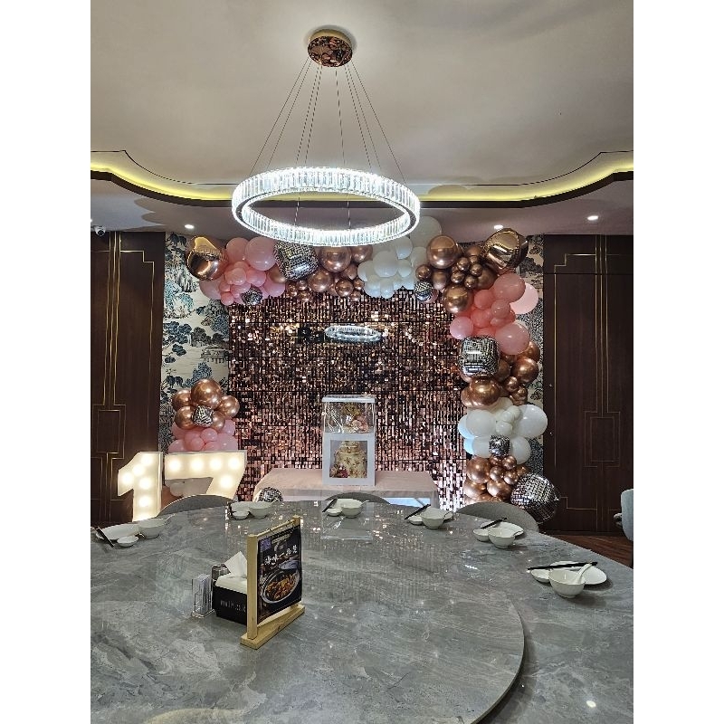 paket  dekor balon ulang tahun