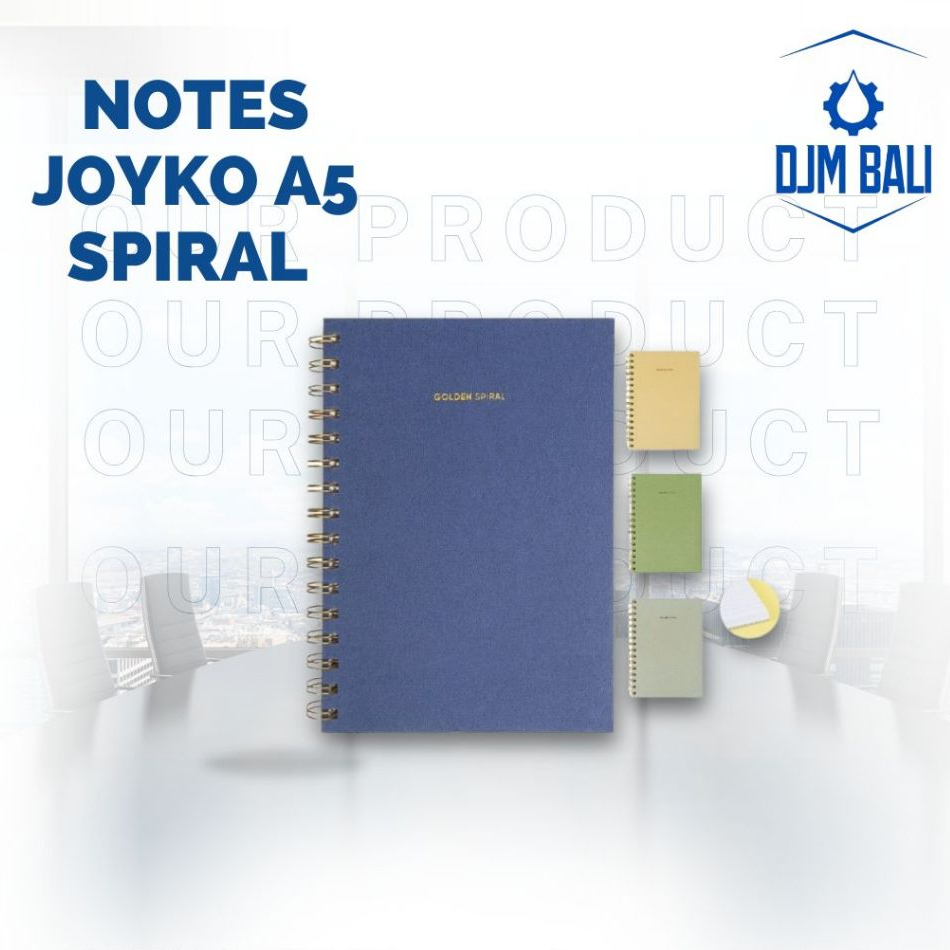 

Joyko Notebook Diary Agenda Buku Catatan Note Book Spiral A5