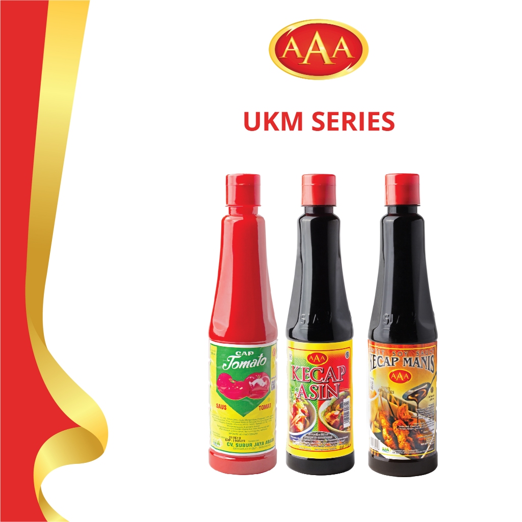 

Paket Saus untuk Usaha UKM – Kecap Asin, Kecap Manis, Saus Tomat Cap Tomato