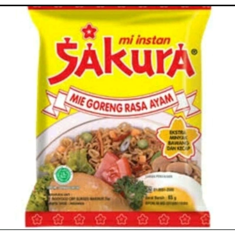 

MIE INSTAN SAKURA GORENG