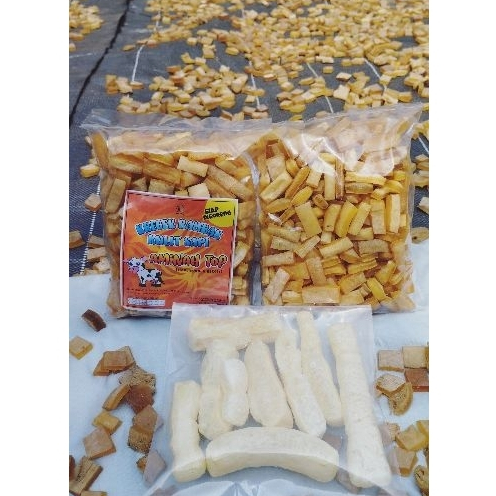 Krecek rambak kulit sapi/krupuk kulit sapi/krupuk mentah varian kapsul 500gram