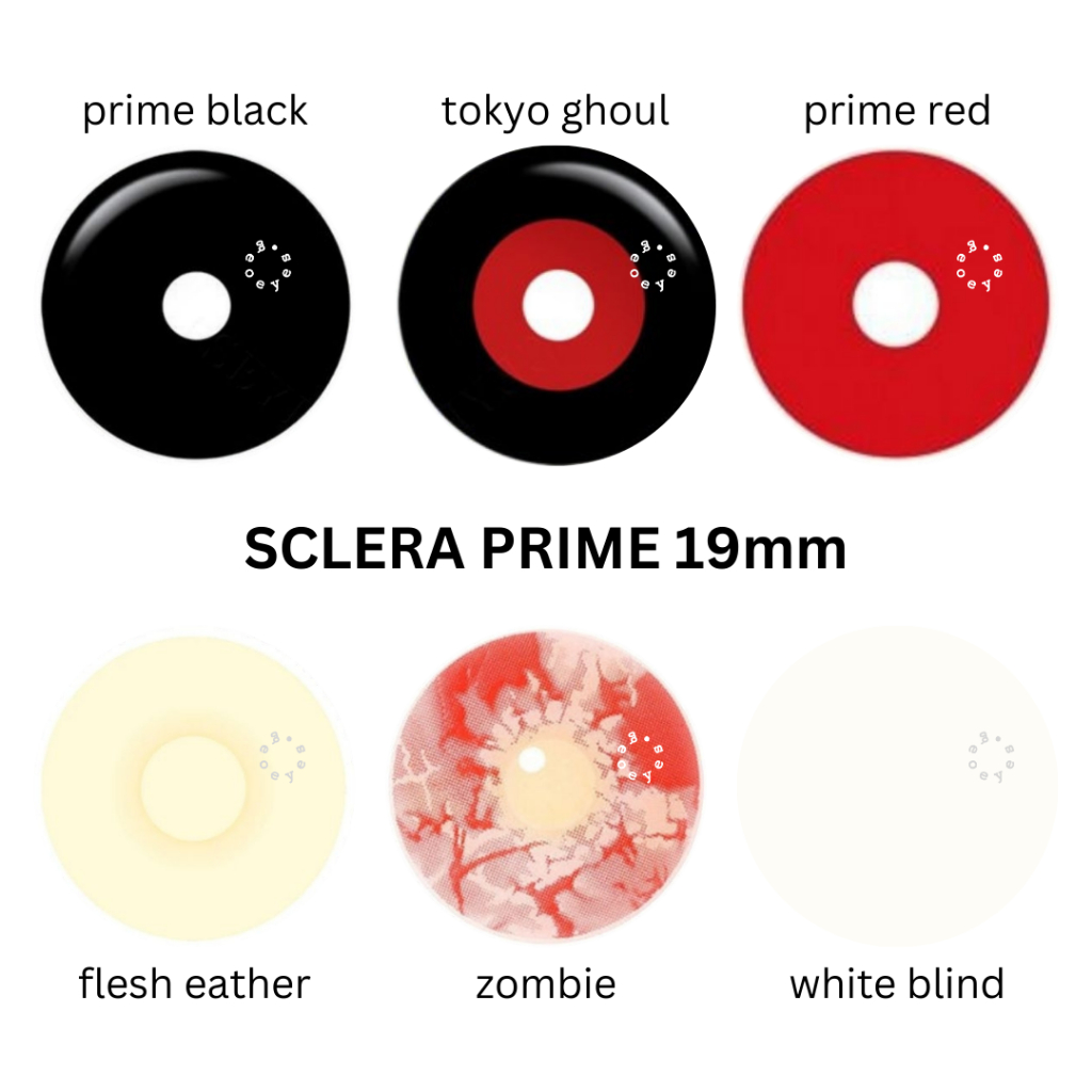 Softlens Sclera Prime 19mm - Cosplay Lens Bisa Minus