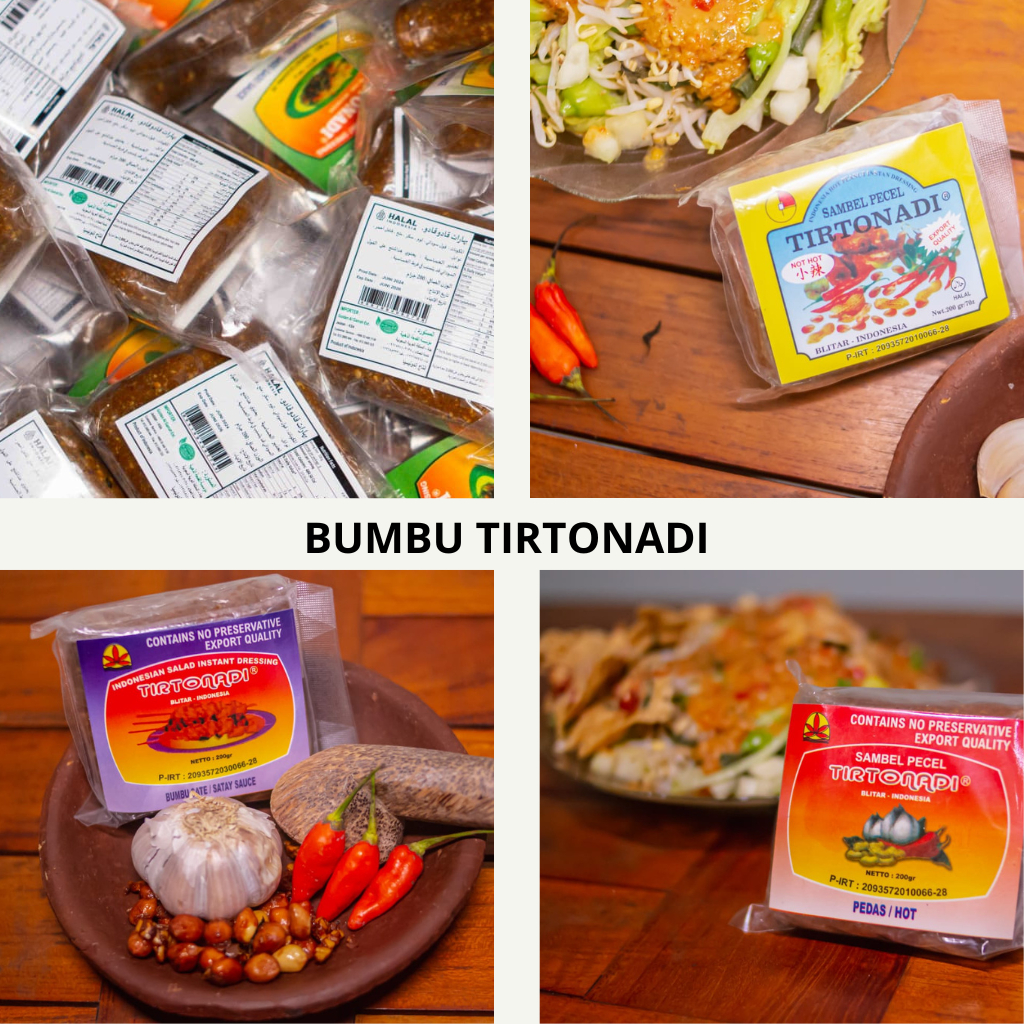 

Sambel Pecel Blitar Tirtonadi Premium 1pcs (Pedas)