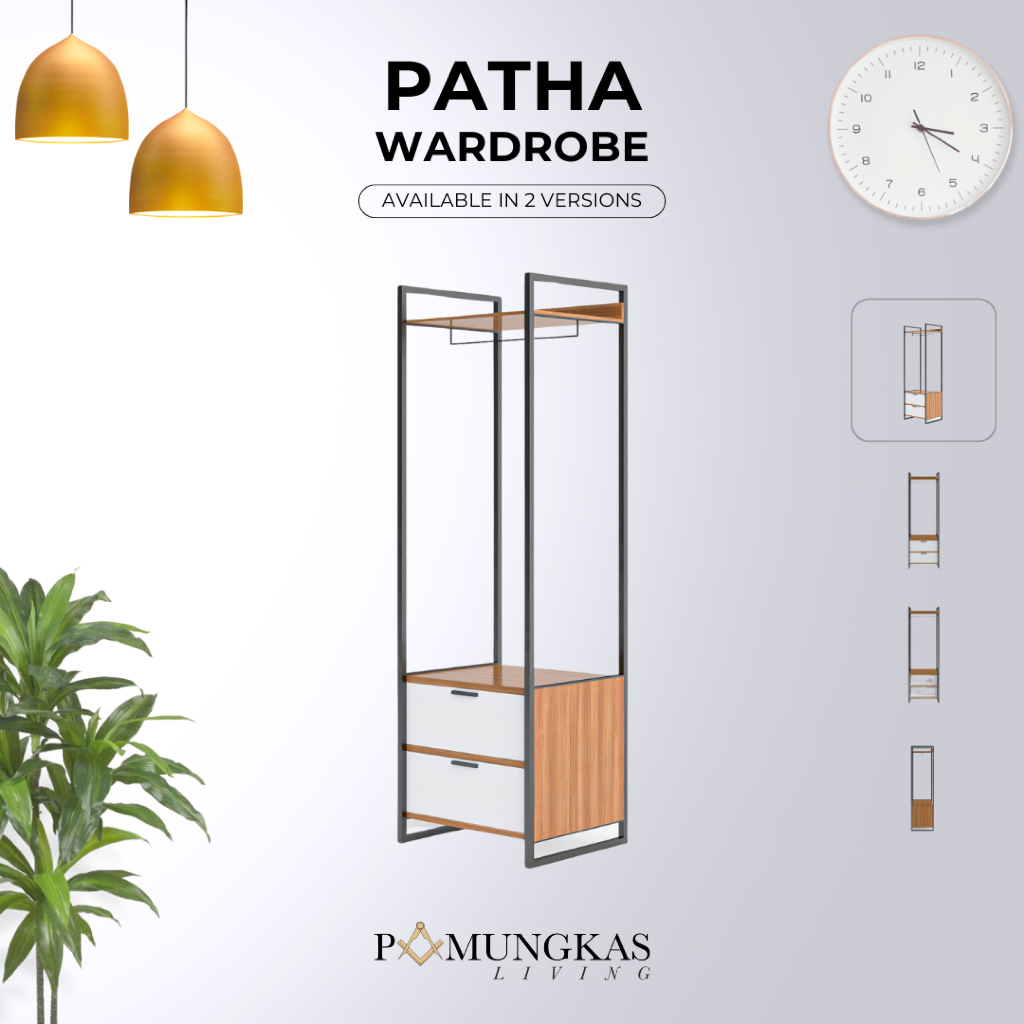 Lemari Pakaian Tipe Patha | PATHA Wardrobe – Minimalis, Fungsional, dan Tahan Lama