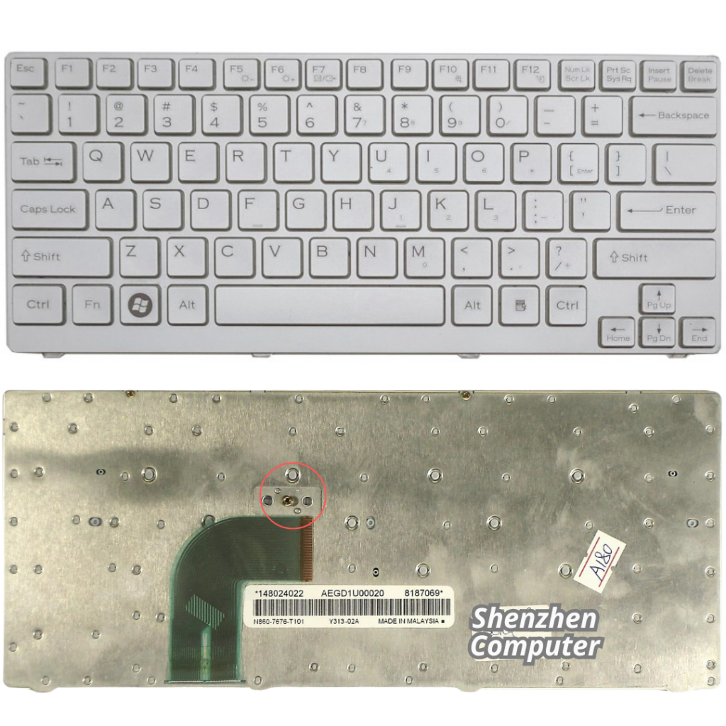 Keyboard Sony Vaio VGN-CR23M VGN-CR23S VGN-CR24G VGN-CR25G VGN-CR25S VGN-CR26GN new high quality