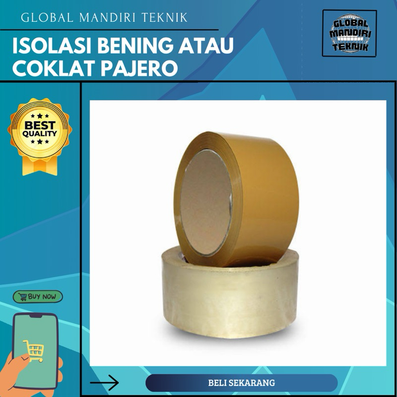 

Isolasi Bening / Coklat Pajero Murah Berkualitas