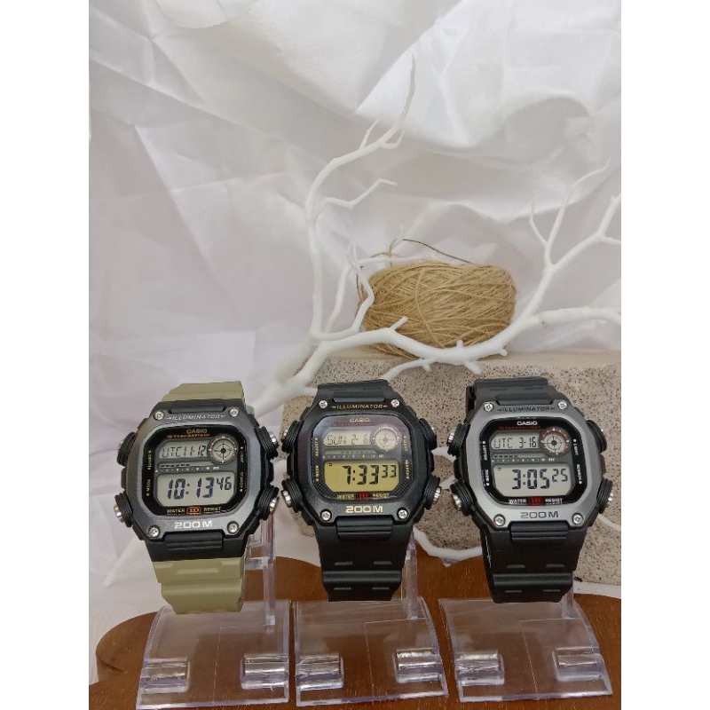 Jam tangan pria CASIO DW-291H Strap Rubber Original & Garansi