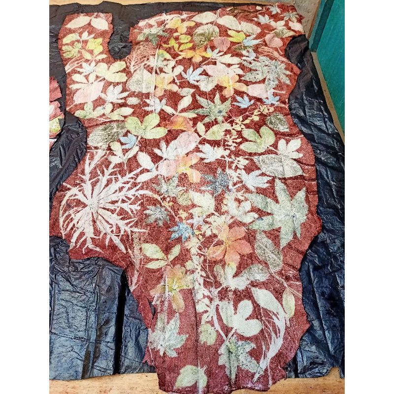 Reza Rafi Ecoprint Kulit Kambing Ecoprint