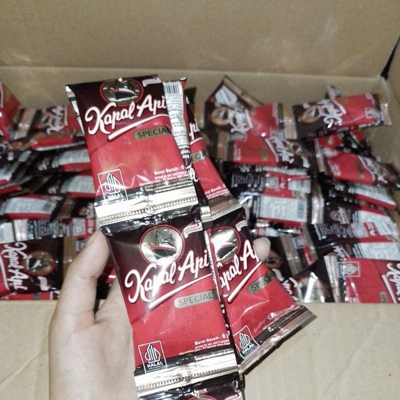 

Kapal api mini murah isi 10 pcs x 6g | kopi renteng coffee sachet rencengan