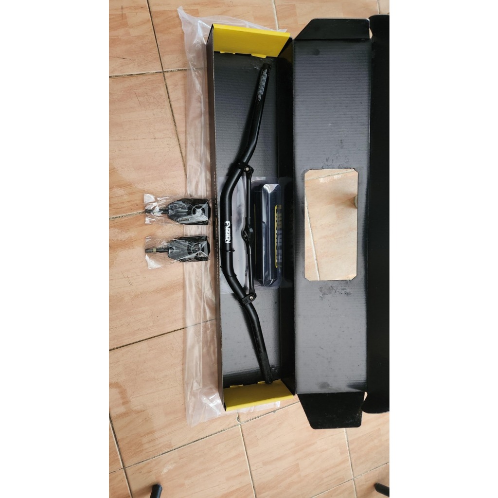 STANG TWINWALL / STIR ALUMINIUM FATBAR BEST QUALITY BAHAN TEBAL UNTUK JAPSTYLE SCRAMBLER DAN MOTOR C