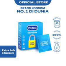 PRODUK ORIGINAL! DUREX EXTRA SAFE 3S - KONDOM TEBAL LEBIH AMAN PRIA MURAHH
