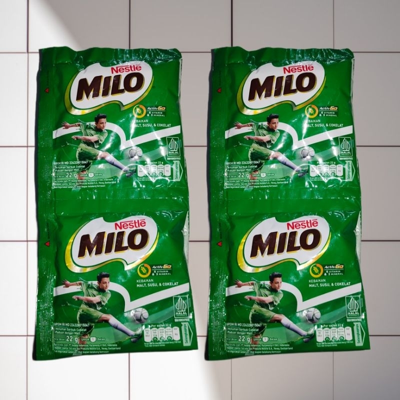 

Milo Active Go Susu Coklat 22gr 1 Renteng isi 10pcs