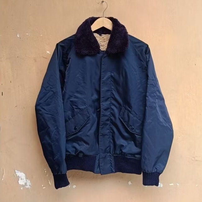 Jacket bomber aviator sherpa vintage