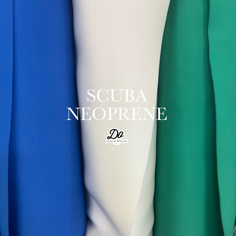 KAIN BAHAN NEOPRENE SCUBA TEBAL