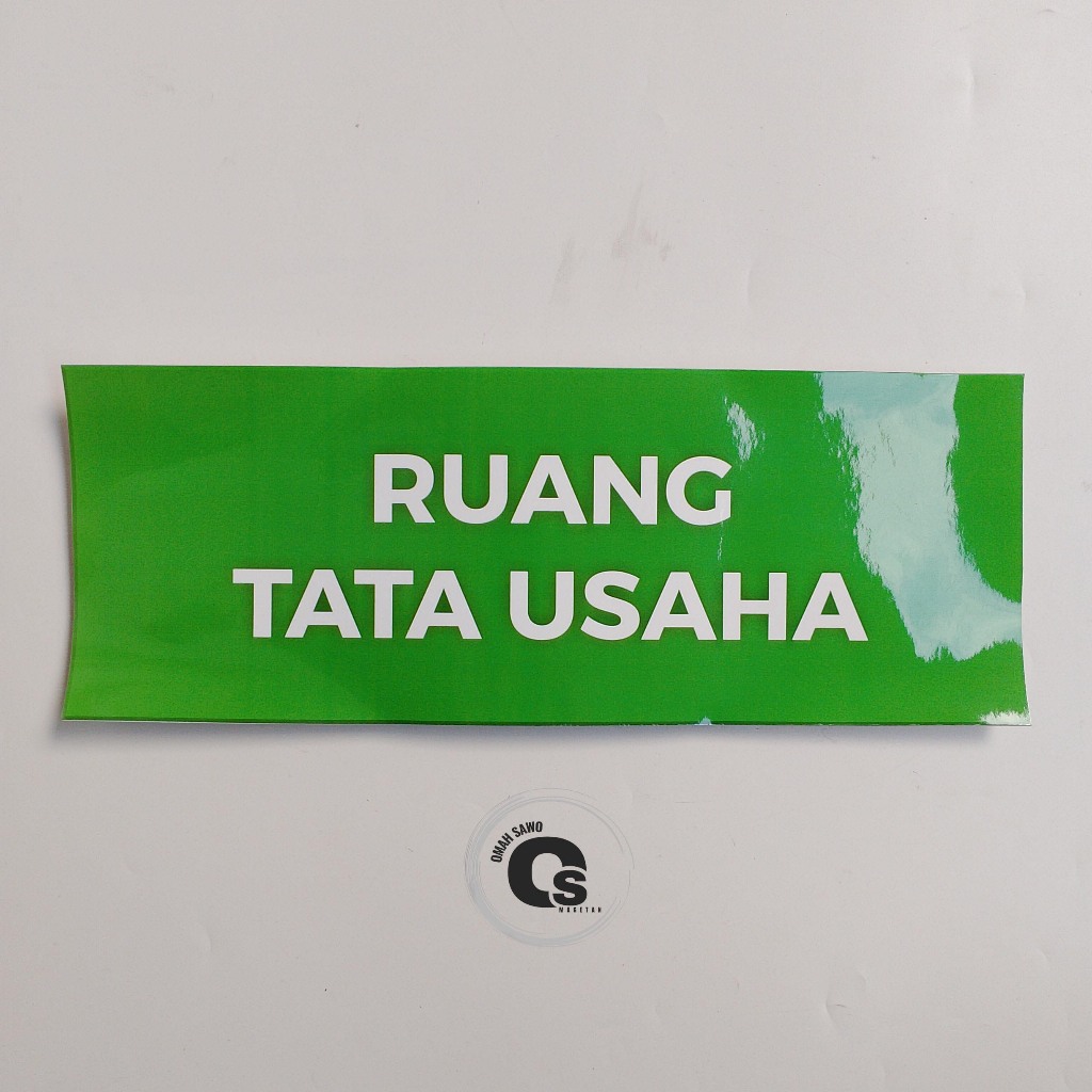 

Stiker Ruang Tata Usaha - Stiker Sekolah - Stiker TU