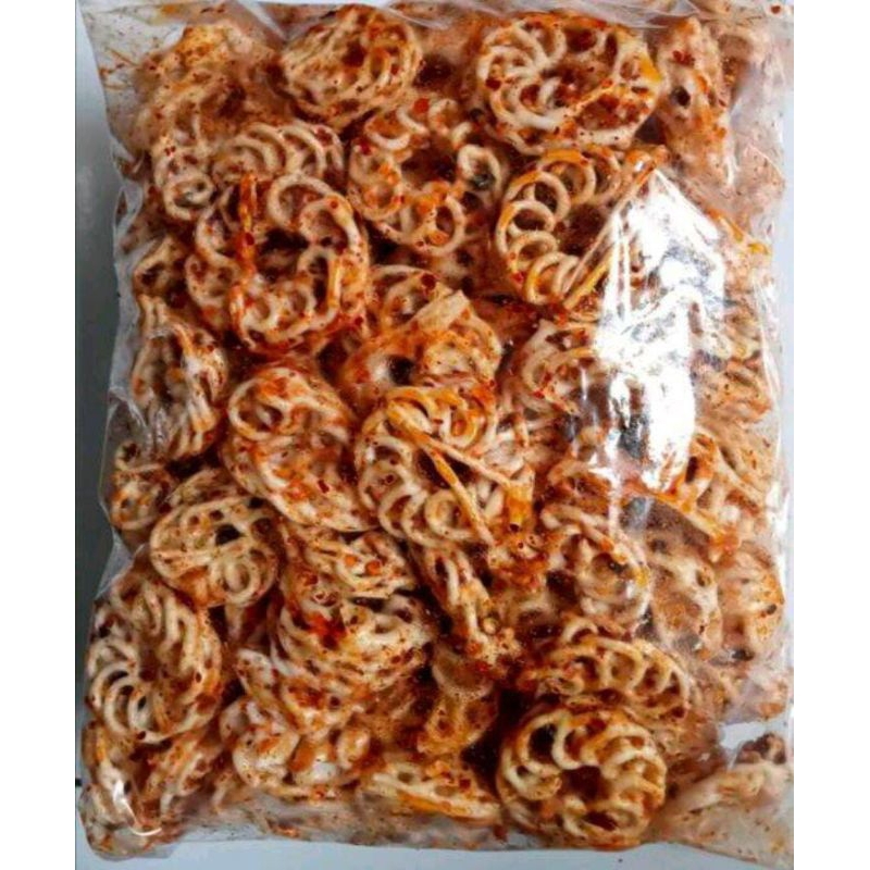 

Seblak kering viral rafael pedas original khas daun jeruk