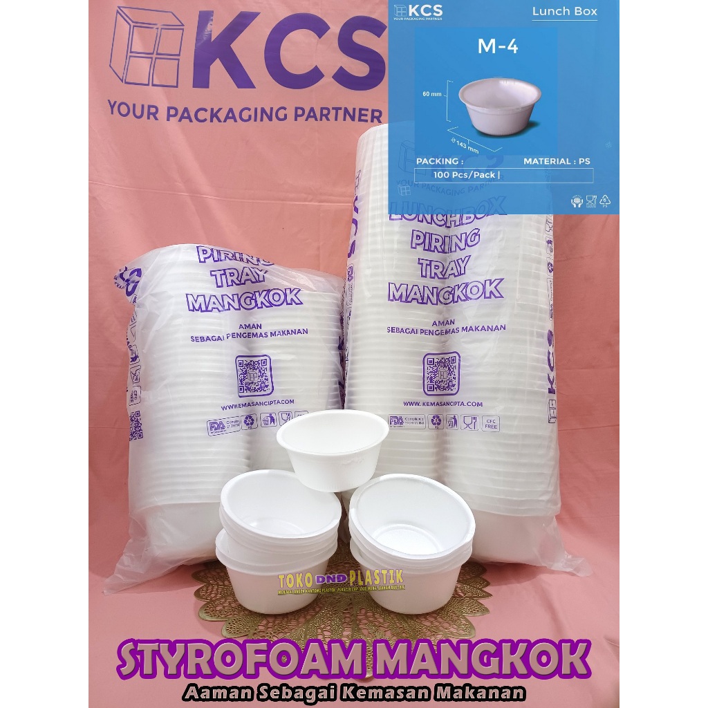 STAYROFOAM MANGKOK | STAYROFOAM MANGKOK KCS | STYROFOAM MANGKOK TANGGUNG M-4 | SEBLAK BAKSO