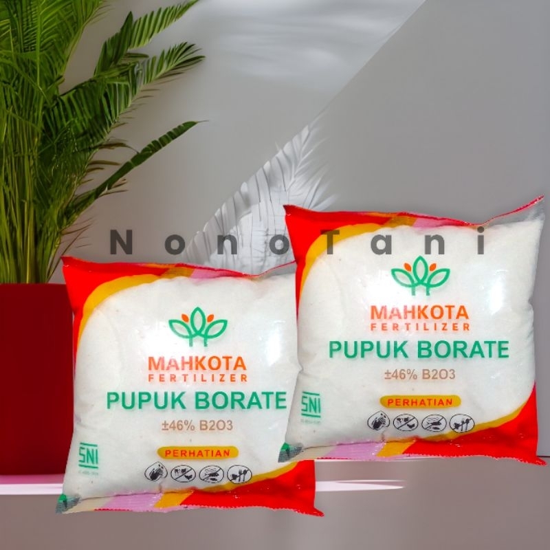 pupuk borate/boron mahkota kemasan 1kg Original Pabrik