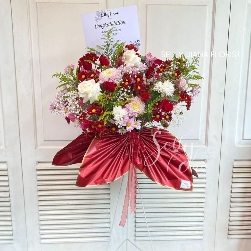 Standing Flower | Karangan Bunga Fresh Grand Opening | Turut Berduka | Congratulations