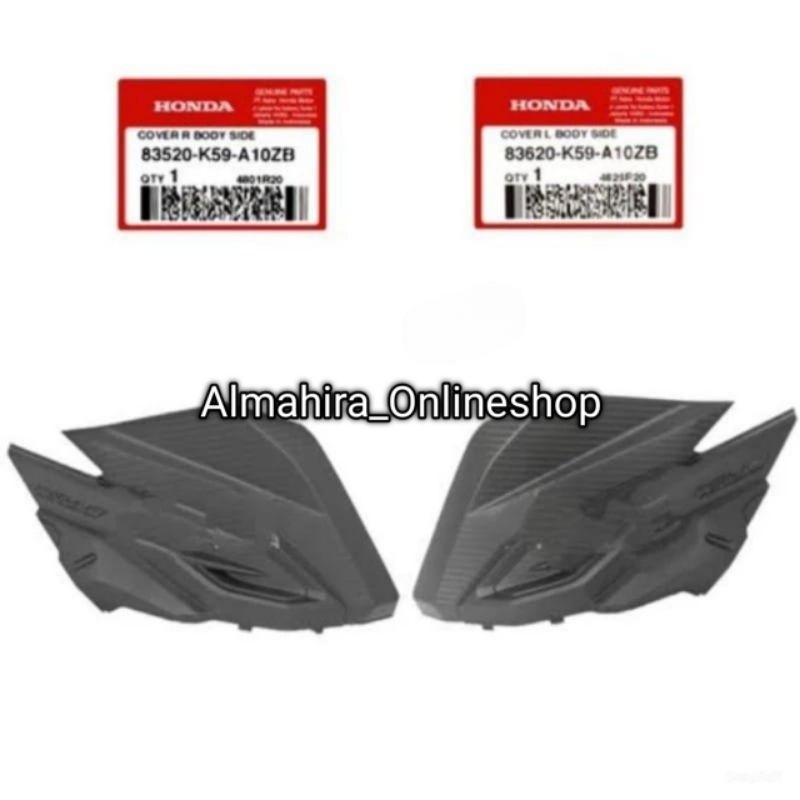 Cover Sambungan Body Kanan Kiri Vario 125 150 Led Esp 2015-2017 Original Ahm